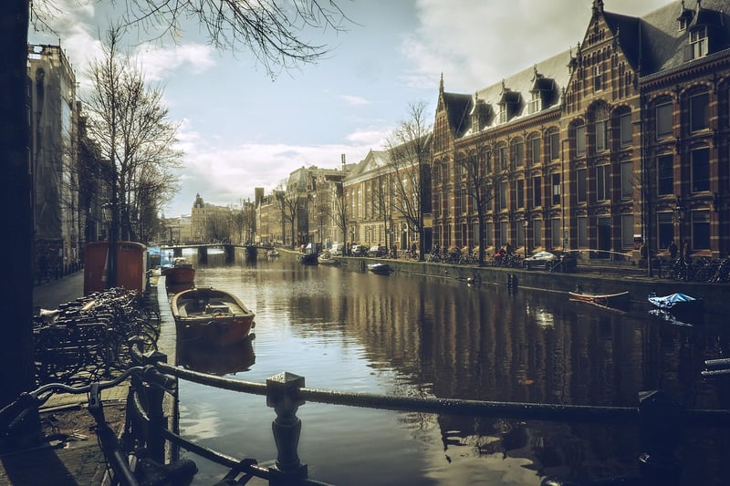 Amsterdam Canal Bridge